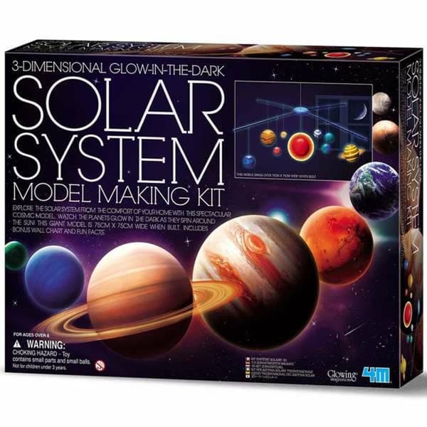 Lærerigt Spil Hape Kit sistema solare rotante in 3D 37,3 x 28,3 x 6,5 cm