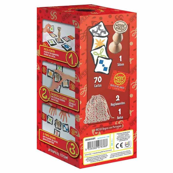 Zygomatic Brädspel Jungle Speed Flerfärgad