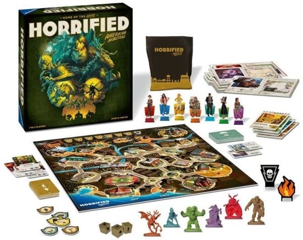 Horrified American Monsters (Engelsk)