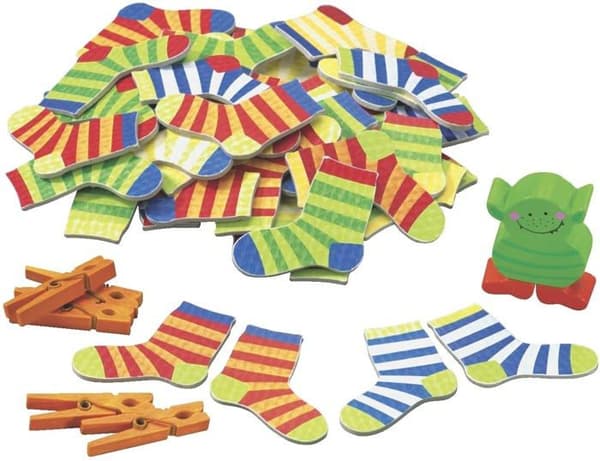 HABA - Rafle de socks - Lottospel - 4 år och uppåt, 4786