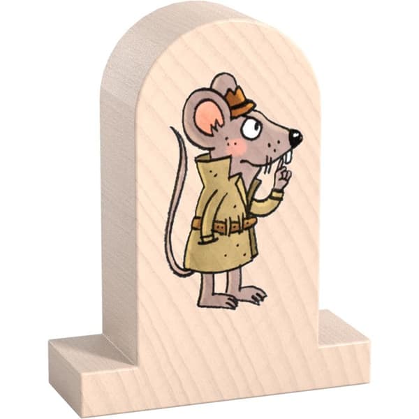 HABA - Commissioner Mouse - Memory Game - Detektivspel - Solo eller Team - Ages 5 and Up, 306114
