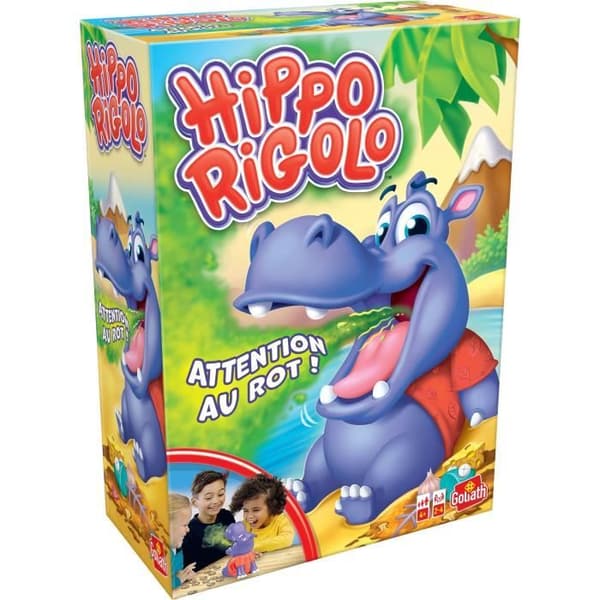 Hippo Rigolo - sällskapsspel - GOLIATH