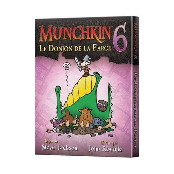 Brädspel - Munchkin - Expansion 6 The Dungeon of Farce - Rollspel
