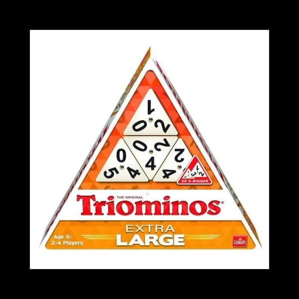 Brädspel - Goliath - Triominos XL - Beige - 2 spelare eller fler - 6 år och äldre