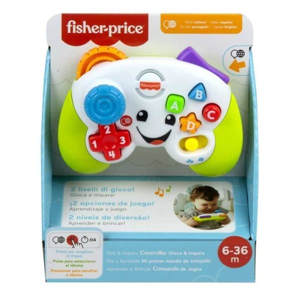 FISHER-PRICE SPELKONTROLLARE FÖR ATT LÄRA OCH SKATTA, 0194735078530