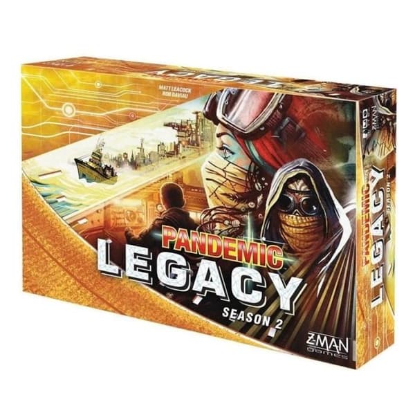 Brädspel - ASMODEE - PANDEMIC LEGACY SEASON 2 YELLOW - 10 år och äldre - Inomhus - Mixat - Brädspel