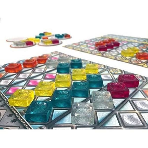 Brädspel - Plan B-spel - Azul - Sintra tonat glas - Blandade färger