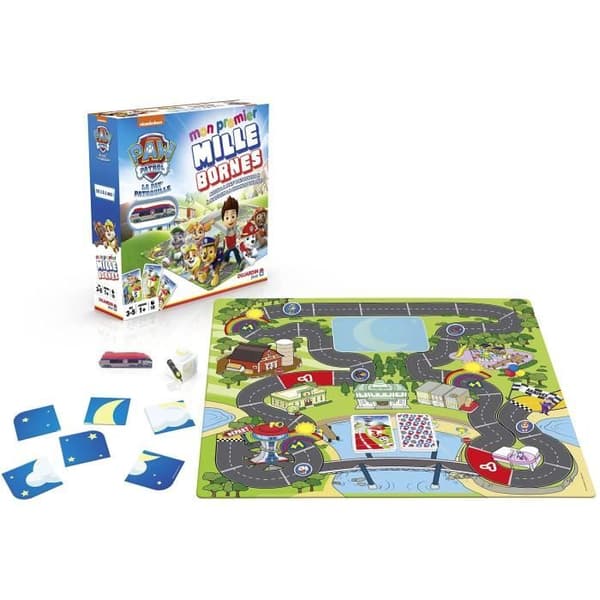 MILLE BORNES PAT PATROILLE - Brädspel - DUJARDIN - Paw Patrol räddar Grande Vallée i detta samarbetsspel