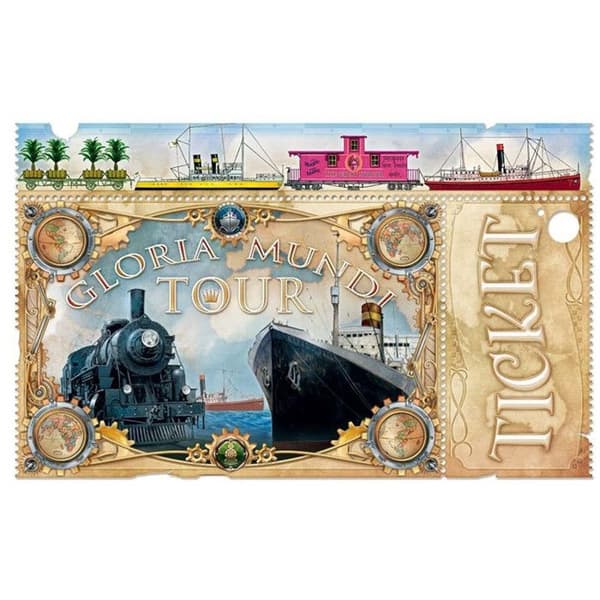 The Adventurers of Rail: Around the World - Asmodee - Brädspel - Brädspel
