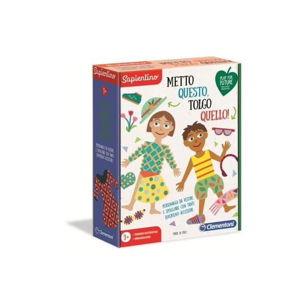 Utbildningsspel - CLEMENTONI - JAG SÄTTER DET JAG KOMMER IHÅG - Matematiskt logik - 3 år - Blandat