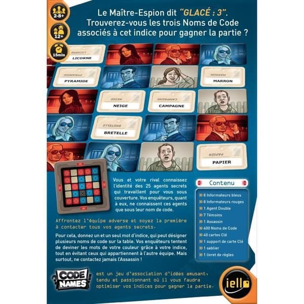 Iello - Codenames Images - Brädspel