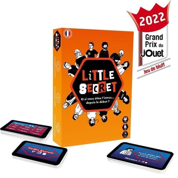 Little Secret - Brädspel - Bluffspel, Atmosphere and Creativity - Kortspel - Nytt - av författarna till JUDUKU
