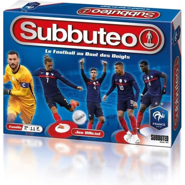 MEGABLEU Officiellt Spel Subbuteo Franska FFF Team