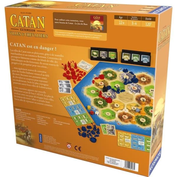 Catan Cities and Knights - Asmodee - Brädspel