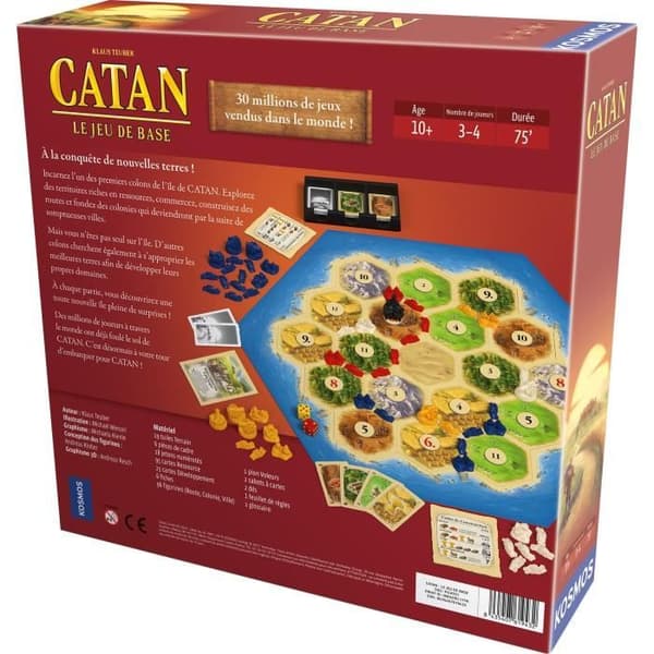 Catan Base Game - Asmodee - Brädspel