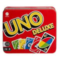 Miniatyrbild 1 av 6: Mattel Games - Uno Deluxe - Familjekortspel - från 7 år och uppåt K0888