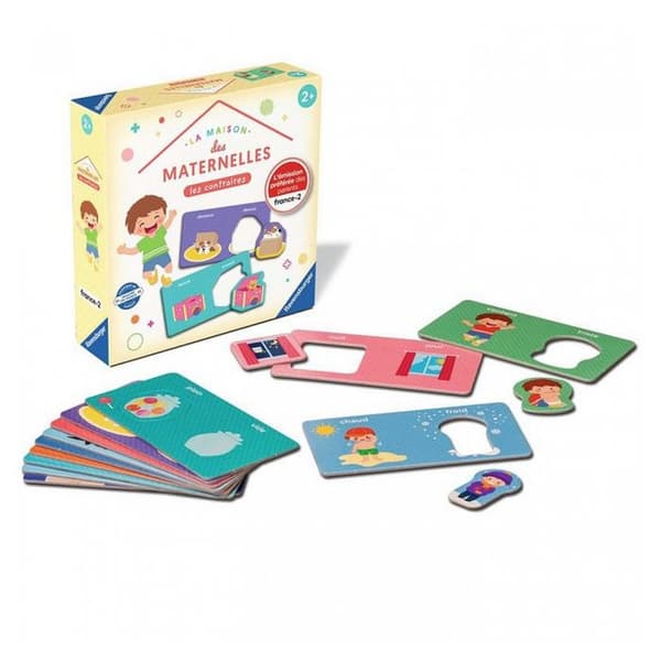 Opposites Loto Game - Ravensburger - 22498 - Barn - Blandat