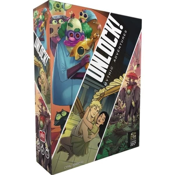 Låsa upp! Mythic Adventures - Asmodee - Brädspel
