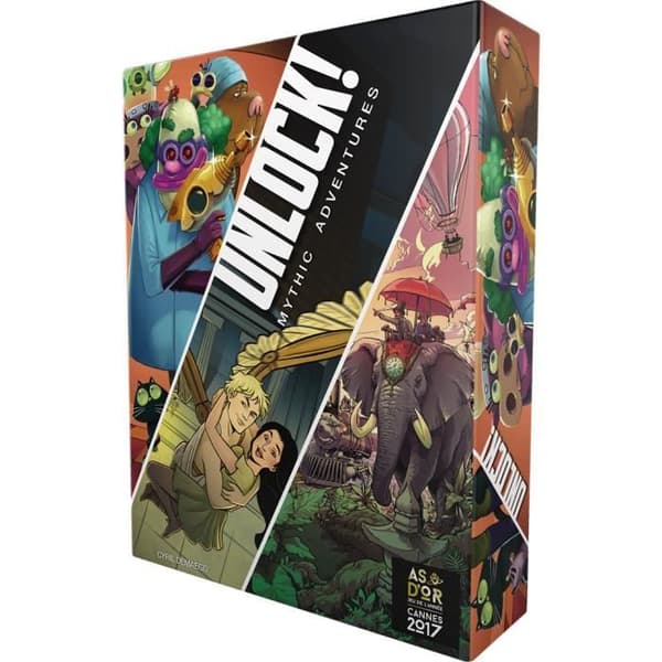 Låsa upp! Mythic Adventures - Asmodee - Brädspel