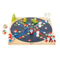 Miniatyrbild 1 av 4: Small Foot 11452 Ludo Space, Wooden, Travel Company, med 2 olika tärningar, Family Toys Game, Multicolour 11452