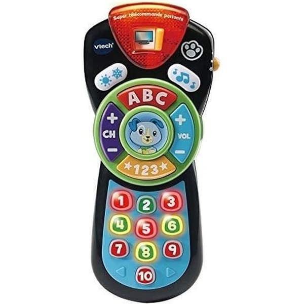 Interaktiv fjärrkontroll - VTECH BABY - Super Talking Remote Control - Blandad - Blå - 9 månader och över
