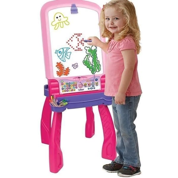 VTECH 3 i 1 interaktiv staffli - Rosa - För tjejer - Från 3 år