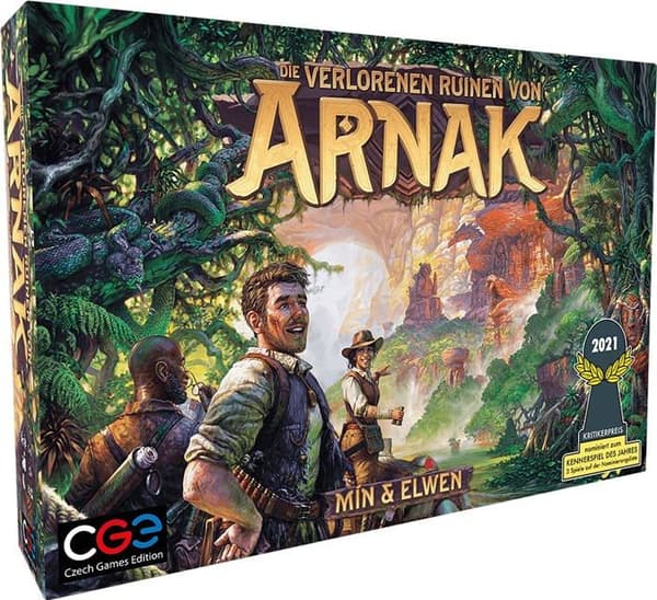 Cge - CZ115 - Heidelberger Spieleverlag-De förlorade ruinerna av Arnak societe Base Game, , Multicolor
