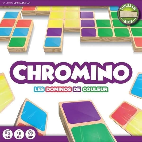 Chromino Color Domino Game - Asmodee - Brädspel - Brädspel - Blandat - Från 8 år