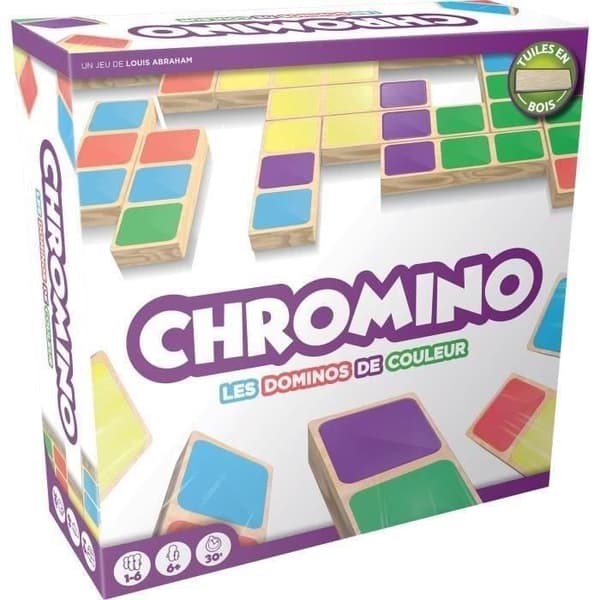 Chromino Color Domino Game - Asmodee - Brädspel - Brädspel - Blandat - Från 8 år
