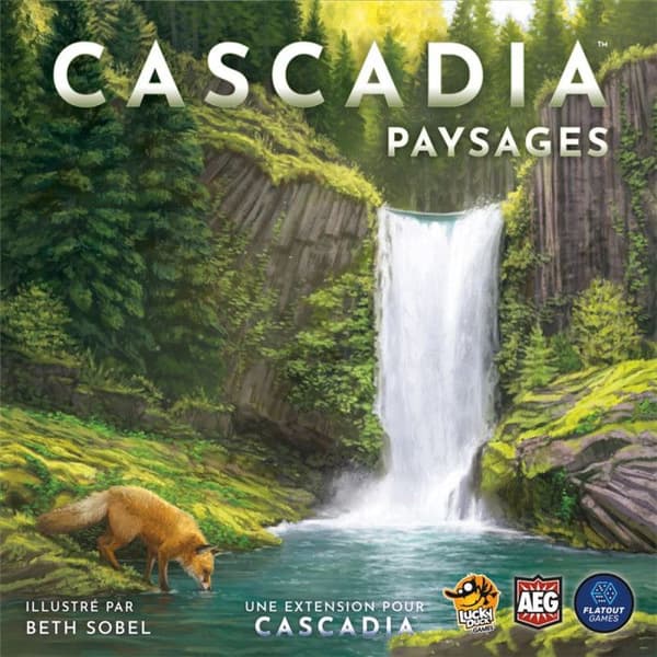 Strategispel Lucky Duck Games Cascadia Extension Landscapes
