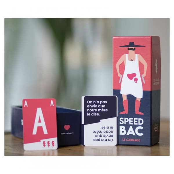 Pixie Games Speed Bac Le Carnage partyspel - Pixie Games - Partyspel - Flerfärgad - Vit - Blandat