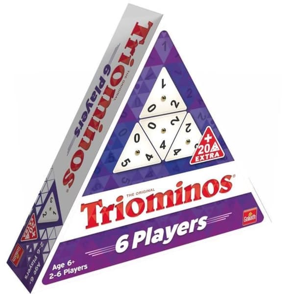 Goliath - 6 Player Triominoes (Excel 2.0) - Familjespel