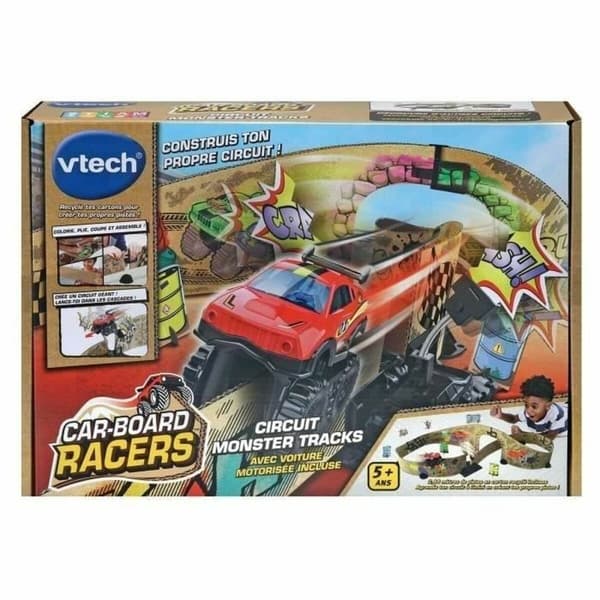 Lærerigt Spil Vtech Car Board Racer Monster Trucks