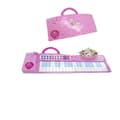 Miniatyrbillede 1 af 3: Legetøjsklaver Disney Princess Elektrisk Foldbar Pink