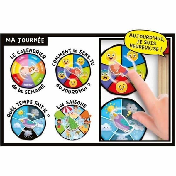 Lærerigt Spil Lisciani Giochi Calendrier, saisons et émotions