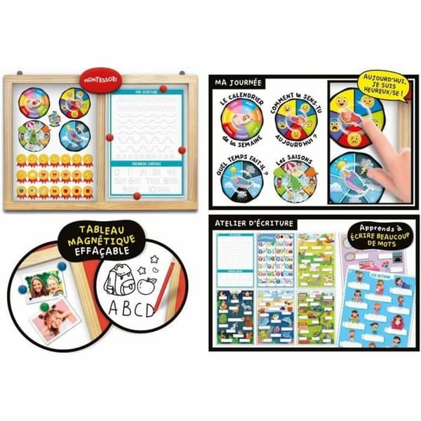 Lærerigt Spil Lisciani Giochi Calendrier, saisons et émotions