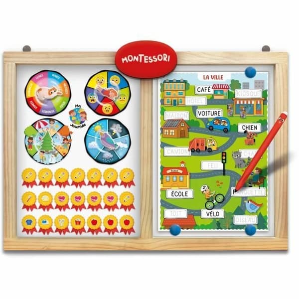 Lærerigt Spil Lisciani Giochi Calendrier, saisons et émotions