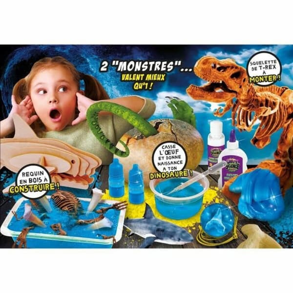 Videnskabspil Lisciani Giochi STEM dinosaur construction kit (FR)