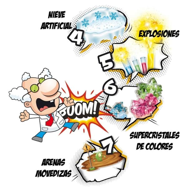 Tiedepeli Lisciani El gran laboratorio del científico loco ES (4 osaa)