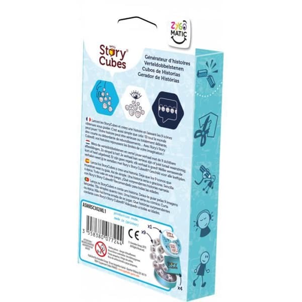 Brädspel - Rory's Story Cubes: Actions - Asmodee Blue
