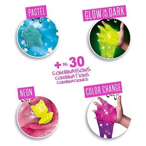 Channel Toys So Slime Mini Toolcase Glow in the Dark/Färgskiftande (SSC049), Flerfärgad (1)
