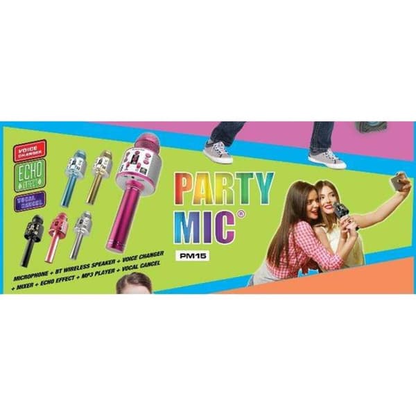 Karaoke Mikrofon Cefatoys Bluetooth