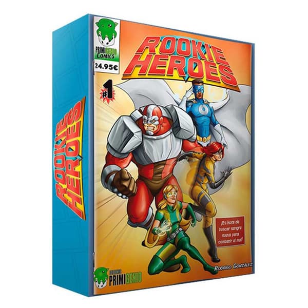 Asmodee Kort Brætspil Rookie Heroes Flerfarvet