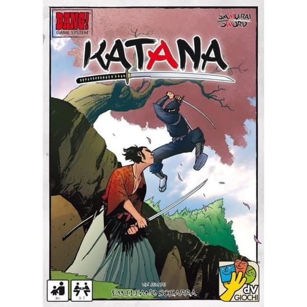 dV Giochi | Katana | Brädspel | Från 8 år | 3 till 7 spelare | 20 till 40 minuter