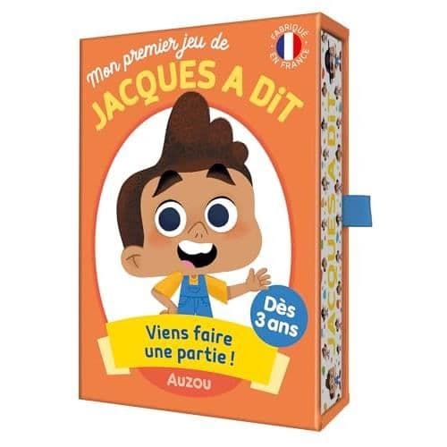 Brädspel - AUZOU - Mitt första spel av Jacques sa - Festspel - För barn