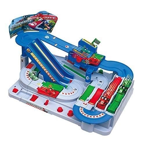 Mario Kart Racing Deluxe racingspel - EPOCH-SPEL - 7414 - Innehåller 6 hinder - Utan batteri