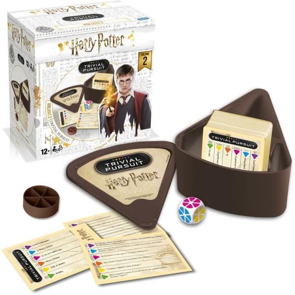 TRIVIAL PURSUIT Harry Potter volym 2 resespel - Testa dina kunskaper om sagan med 600 frågor