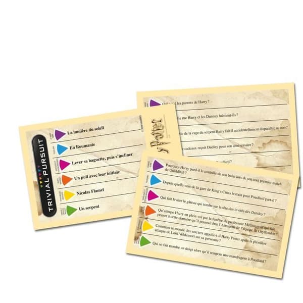 TRIVIAL PURSUIT Harry Potter volym 2 resespel - Testa dina kunskaper om sagan med 600 frågor