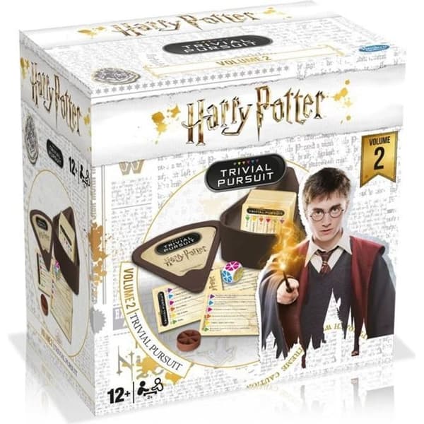TRIVIAL PURSUIT Harry Potter volym 2 resespel - Testa dina kunskaper om sagan med 600 frågor