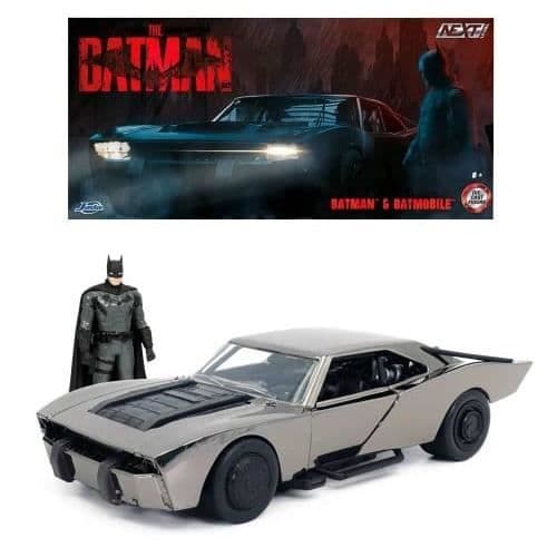 Metallbil - SMOBY - The Batman special chrome edition 124 - Multicolor